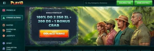 Playio Casino bonus powitalny 2026